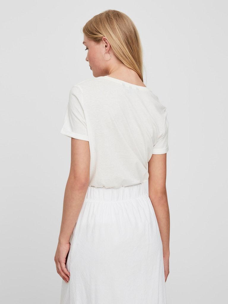 VERO MODA Damen T-Shirt VMPOLLY SS TOP BOX GA