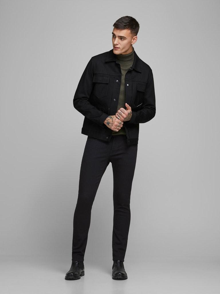Jack & Jones Herren Jeans JJWHGLENN ORIGINAL BLACK PRM CJ 010