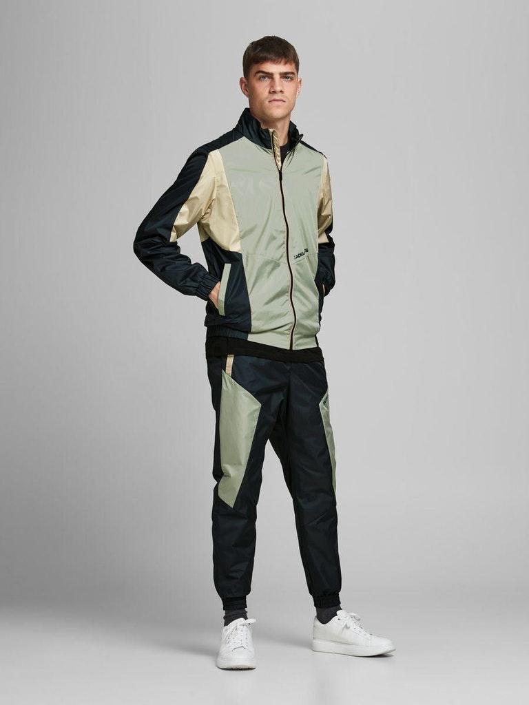 Jack & Jones Herren Jacke JJIRODMAN BLOCKED TRACK JACKET ST LTN