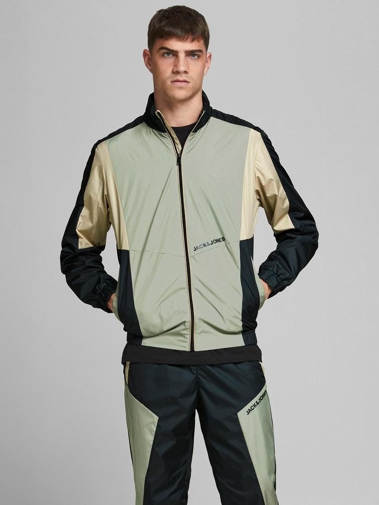 Jack & Jones Herren Jacke JJIRODMAN BLOCKED TRACK JACKET ST LTN