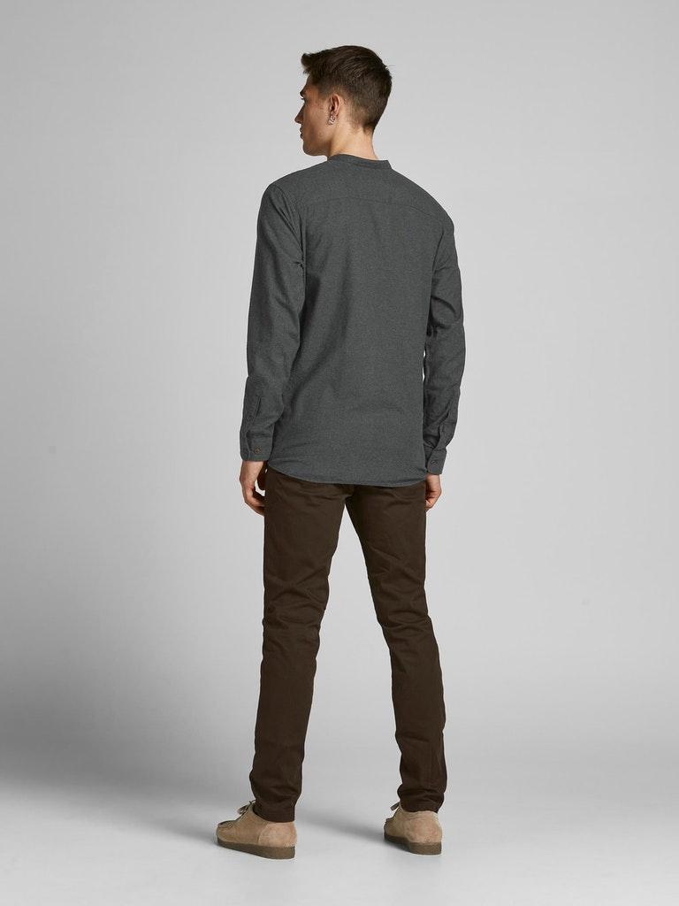 Jack & Jones Herren Hemd JJEBAND HEATHER SHIRT L/S STS