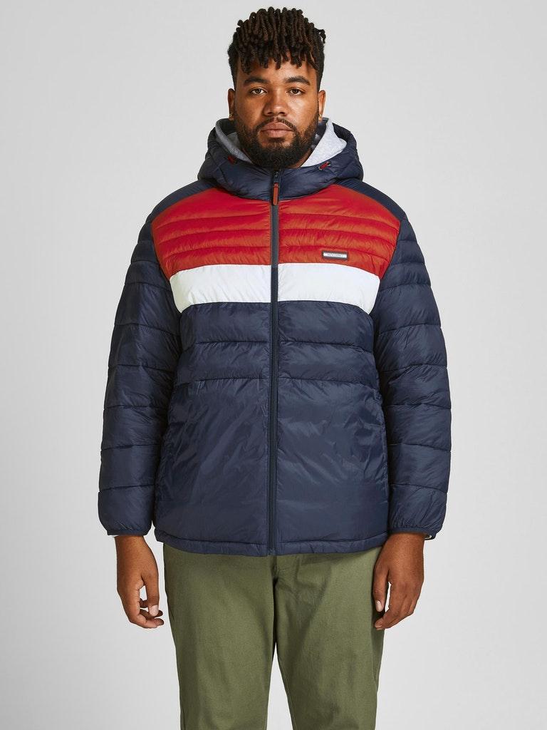 Jack & Jones Herren Hoodie JJEACE PUFFER HOOD PS NOOS