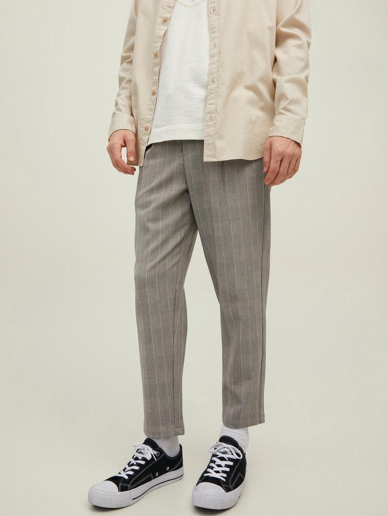 Jack & Jones Herren Hose JPSTBILL JJCAPRI CROP NOR CROCK CHECK SN