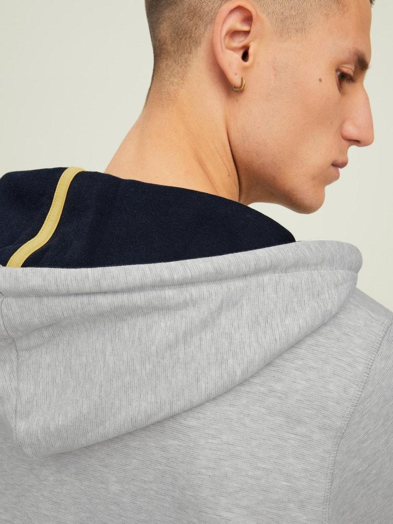 Jack & Jones Herren Hoodie JCOBERG SWEAT ZIP HOOD NOOS