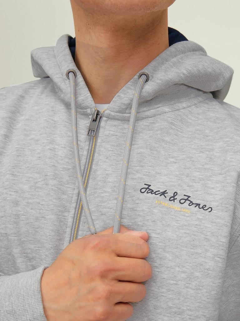 Jack & Jones Herren Hoodie JCOBERG SWEAT ZIP HOOD NOOS