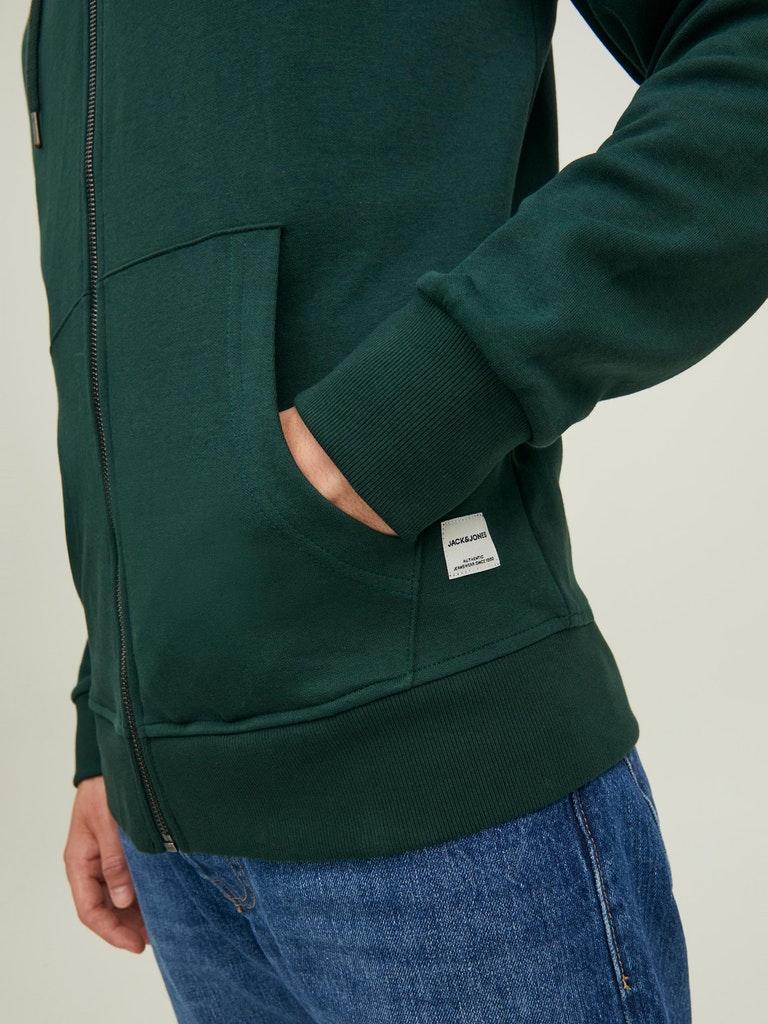 Jack & Jones Herren Hoodie JJEBASIC SWEAT ZIP HOOD NOOS