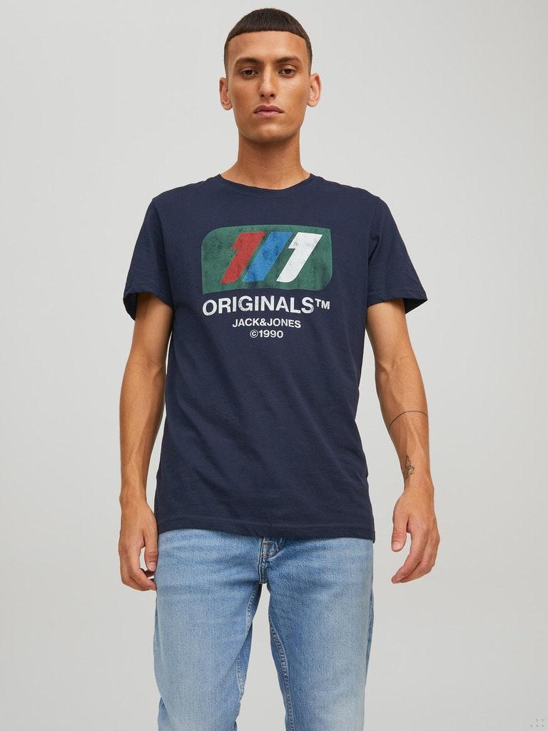 Jack & Jones Herren T-Shirt JORNATE TEE SS CREW NECK SN