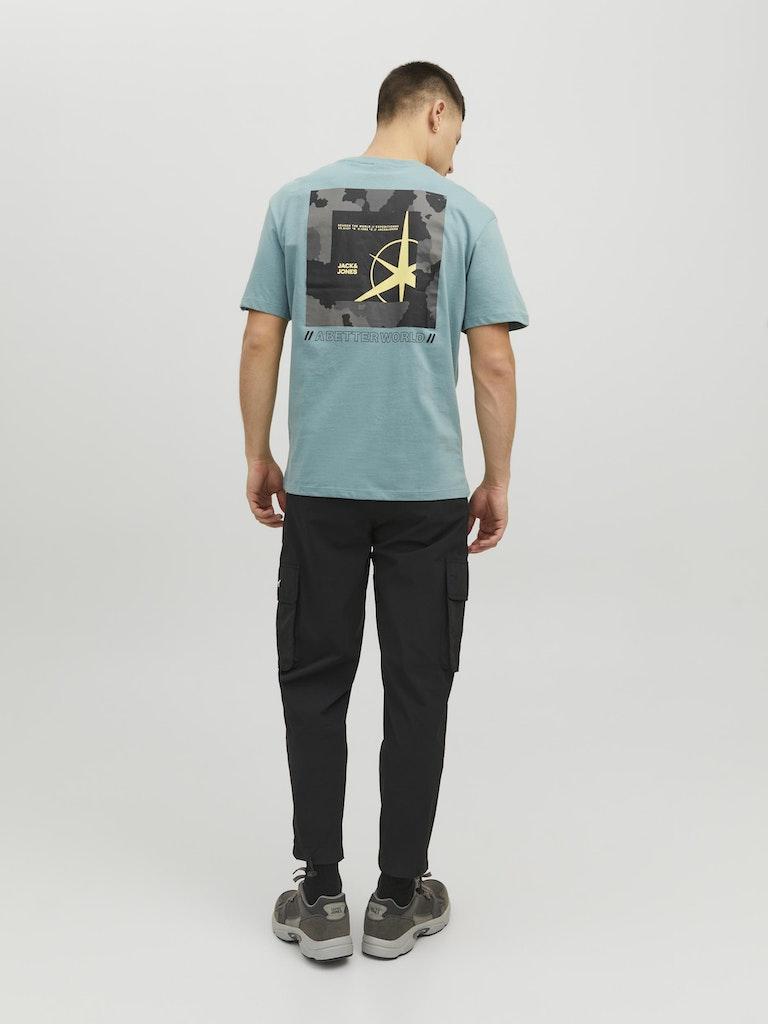 Jack & Jones Herren T-Shirt JCOFILO TEE SS CREW NECK SN
