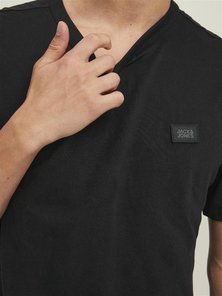 Jack & Jones Herren T-Shirt JCOCLASSIC WAFFLE BADGE TEE SS NOOS