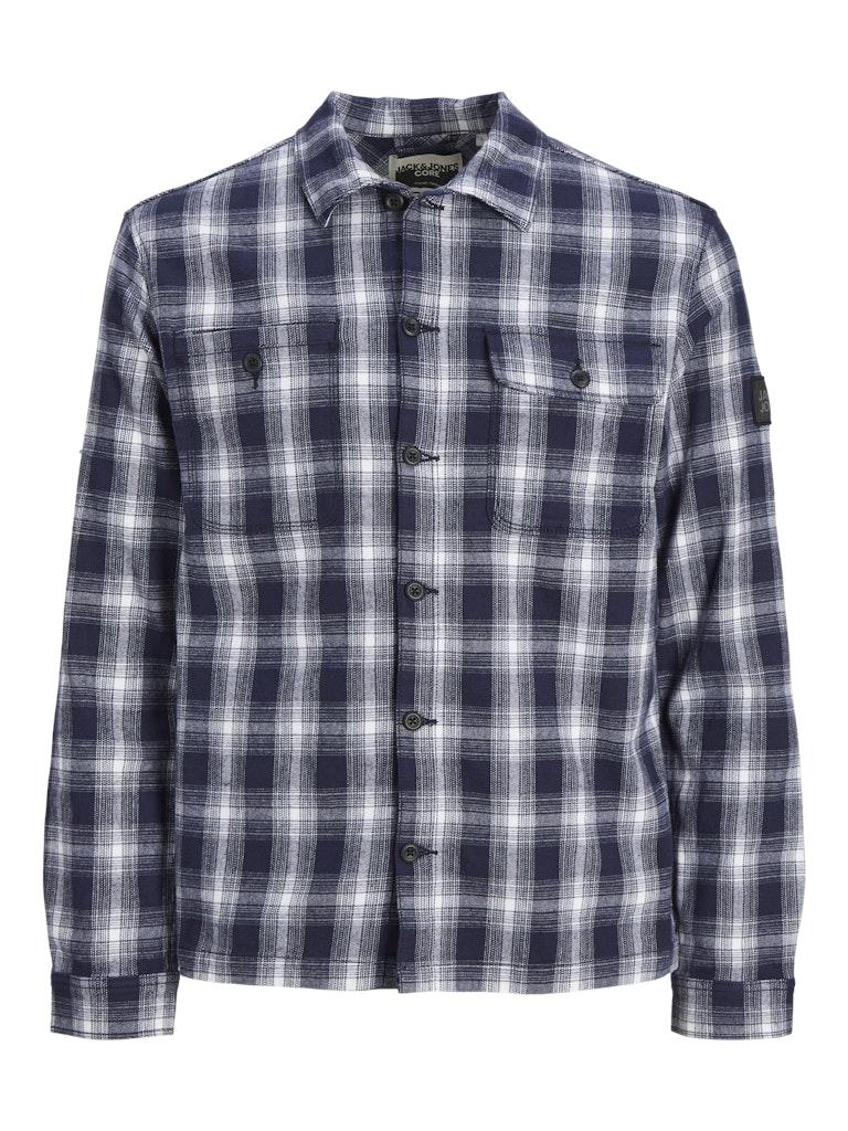 Jack & Jones Herren Hemd JCOBEN CLASSIC CHECK OVERSHIRT LS LN 22
