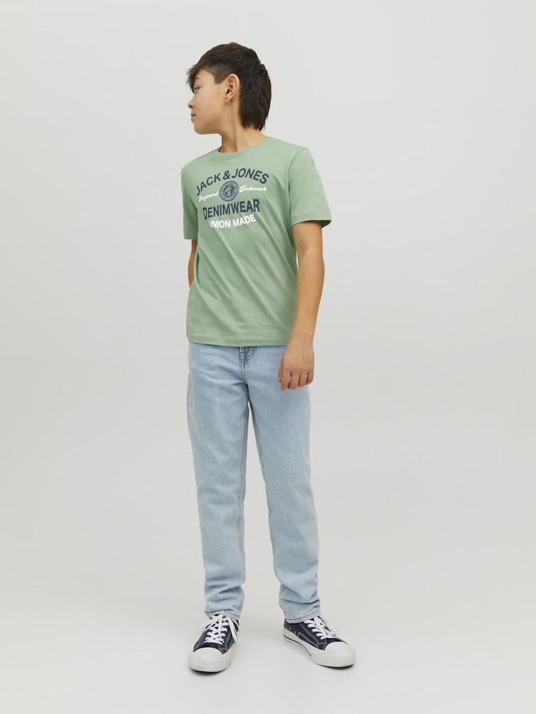 Jack & Jones Jungen T-Shirt JJELOGO TEE SS O-NECK 2COL AW22 NOOS JNR