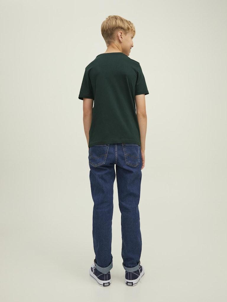 Jack & Jones Jungen T-Shirt JJELOGO TEE SS O-NECK 2COL AW22 NOOS JNR