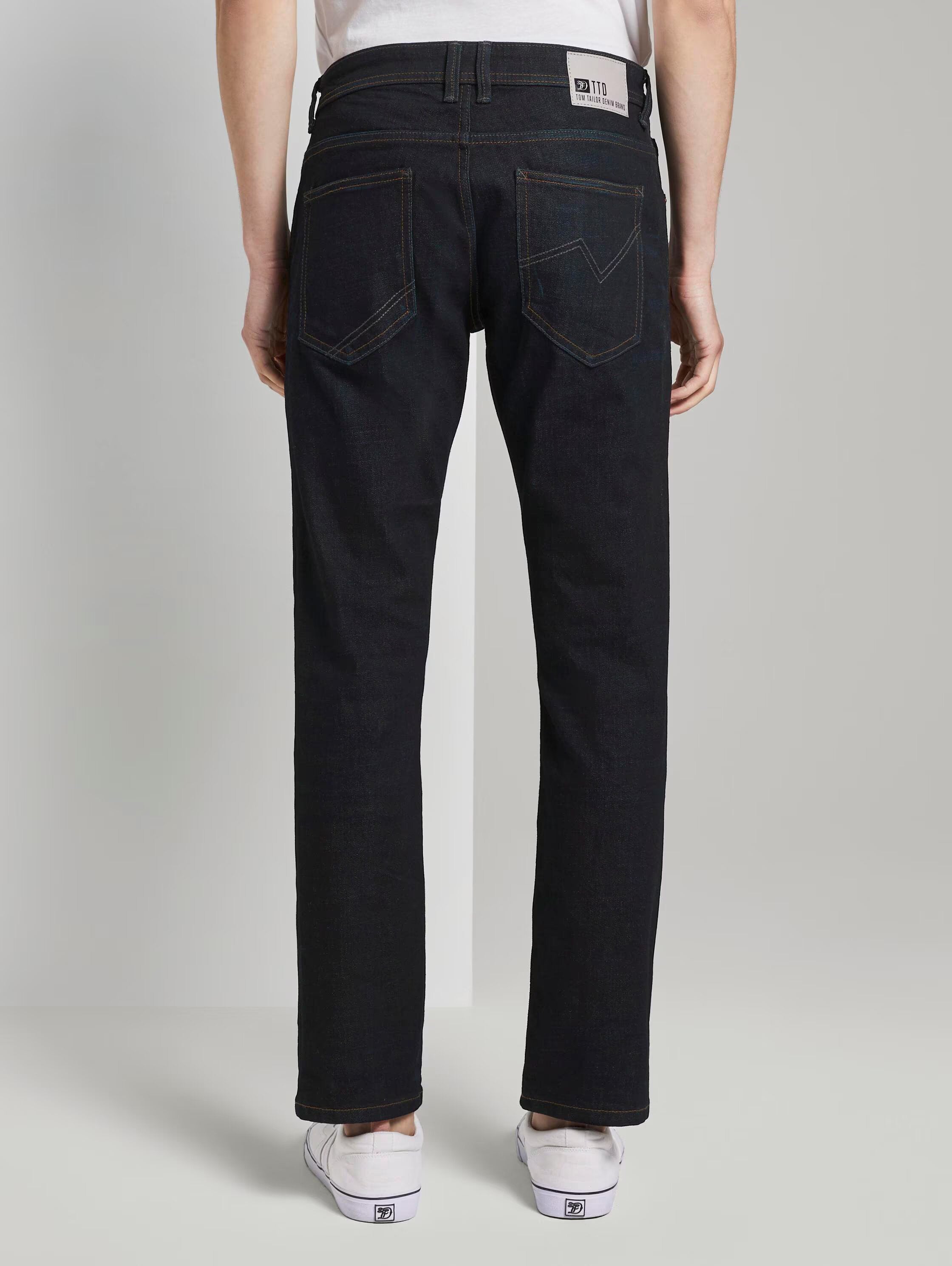 Tom Tailor Herren Jeans Aedan Dark Denim Straight Fit