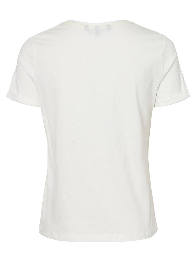 VERO MODA Damen  T-Shirt VMPOLLY SS TOP BOX GA