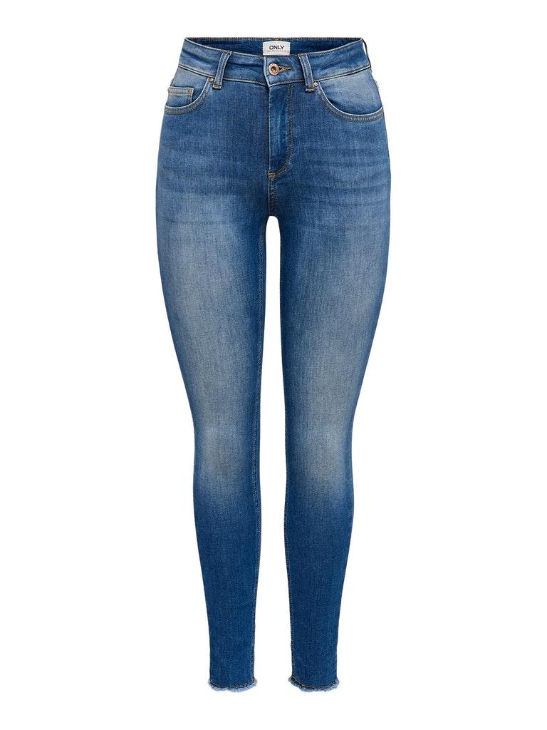 ONLY Damen Jeans ONLBLUSH MID SK ANK RW REA403 NOOS