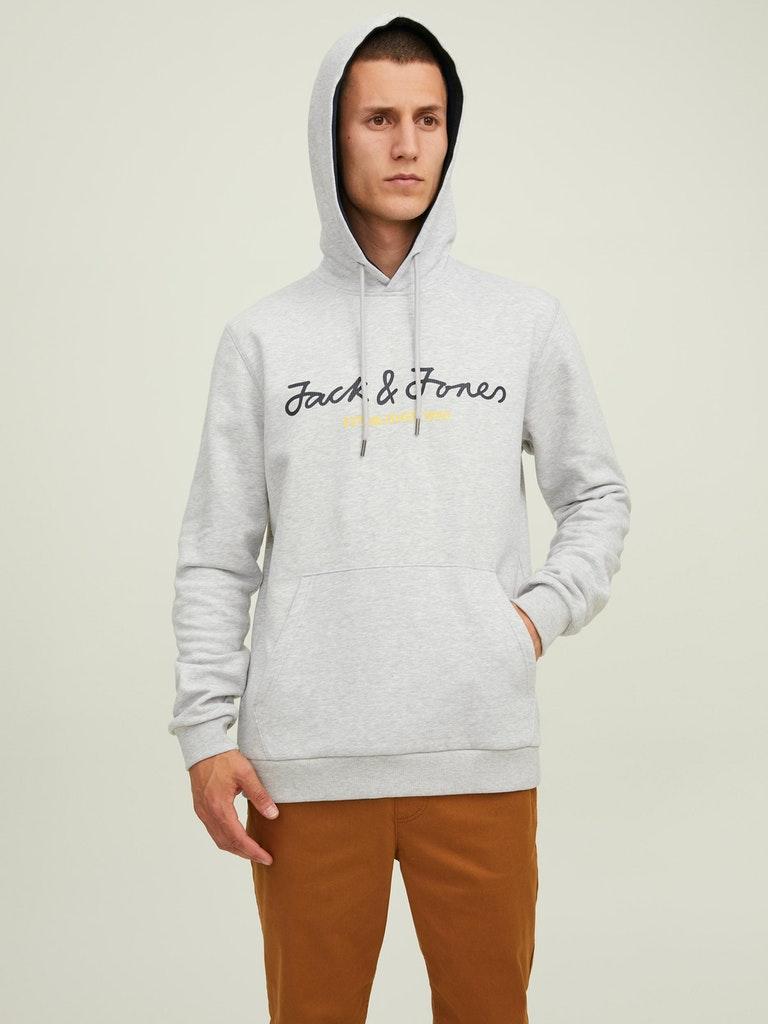 Jack & Jones Herren Hoodie JCOBERG  SWEAT HOOD NOOS