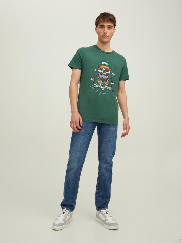 Jack & Jones Herren T-Shirt JORNATE TEE SS CREW NECK SN