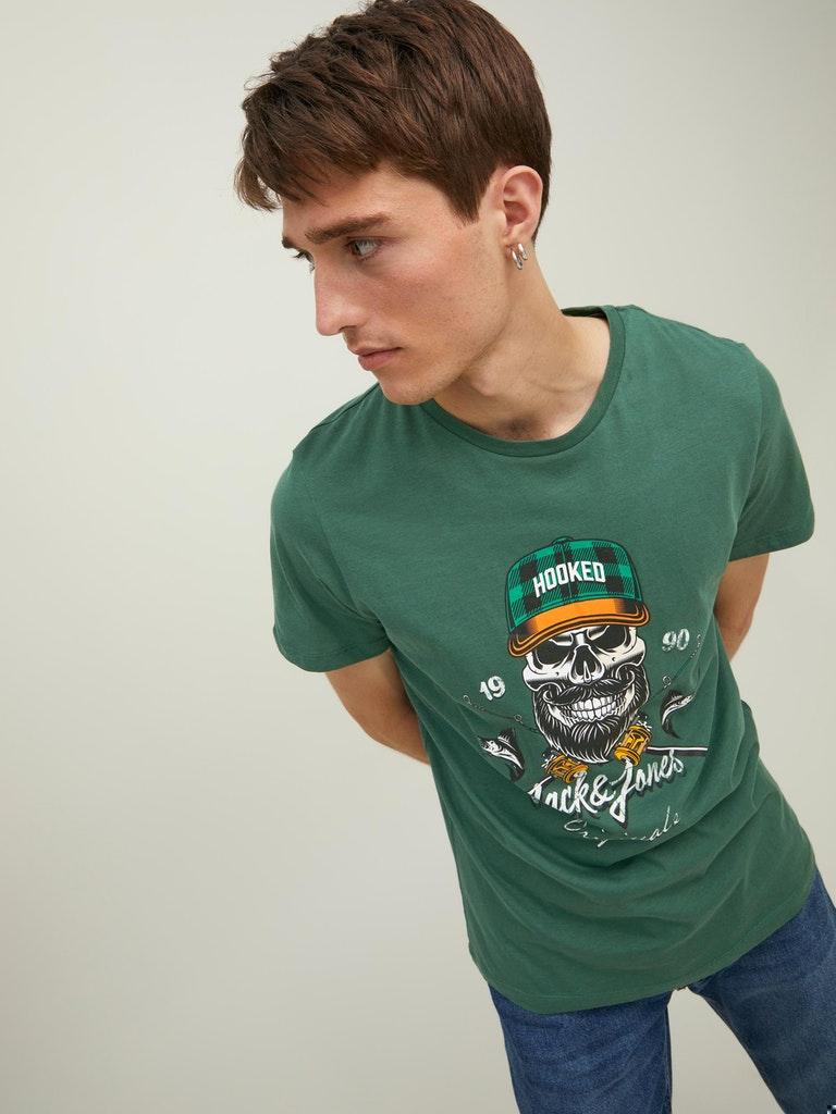 Jack & Jones Herren T-Shirt JORNATE TEE SS CREW NECK SN