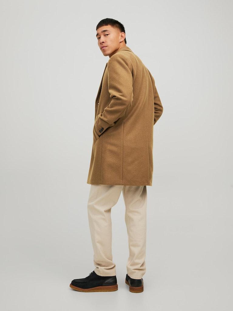 Jack & Jones Herren Mantel JJEMOULDER WOOL COAT SN