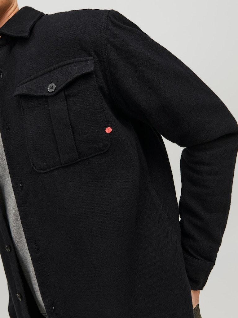 Jack & Jones Herren Hemd RDDROYAL SOLID OVERSHIRT L/S SN