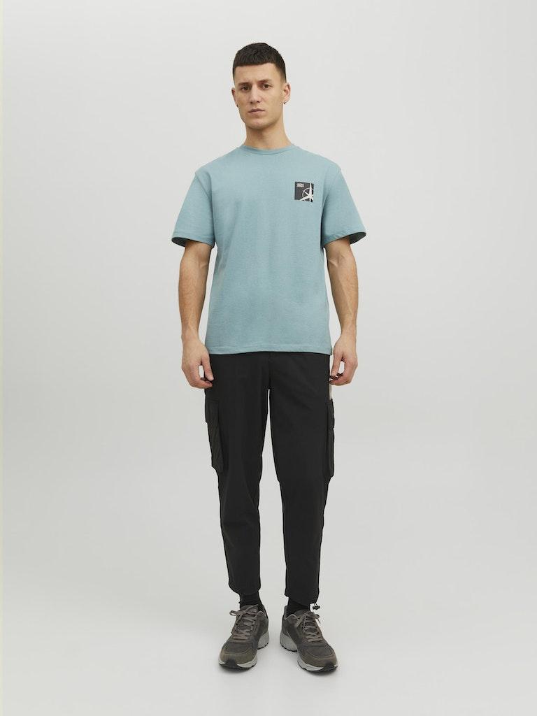 Jack & Jones Herren T-Shirt JCOFILO TEE SS CREW NECK SN