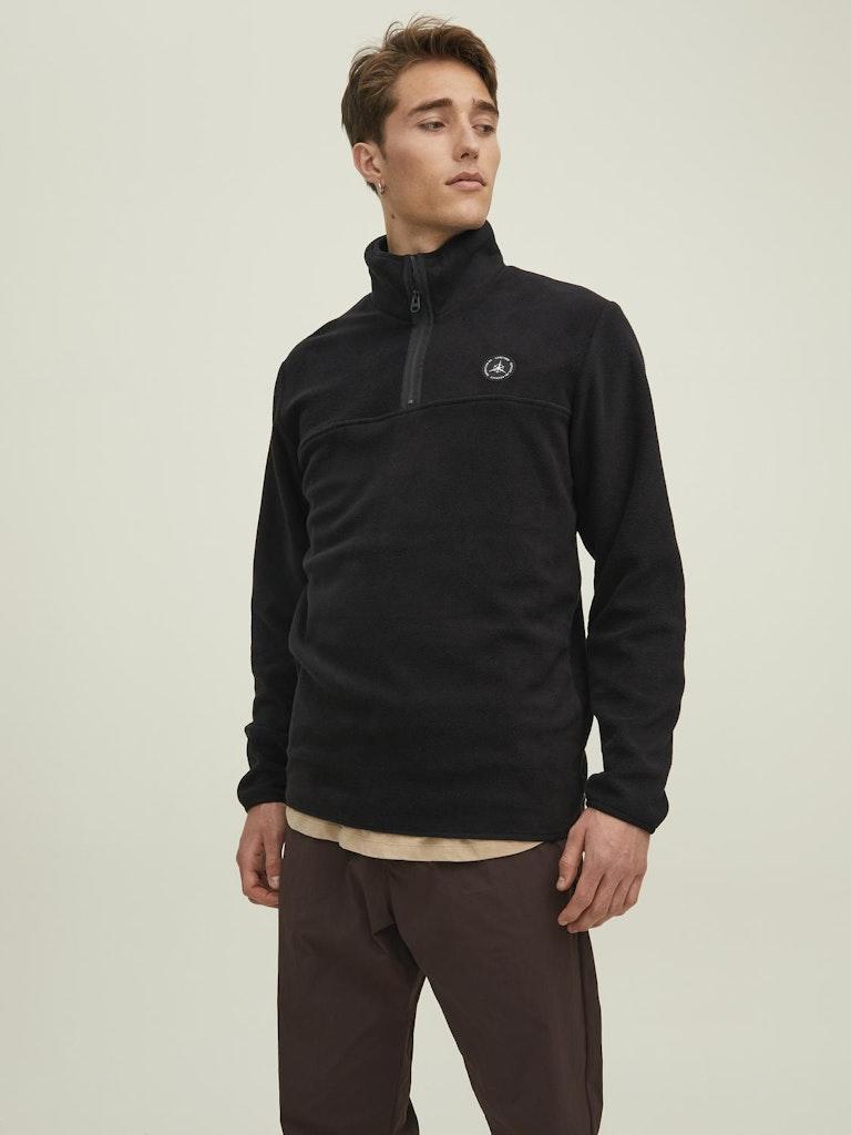 Jack & Jones Herren Pullover JCOTECH POLAR SWEAT HIGH NECK LN