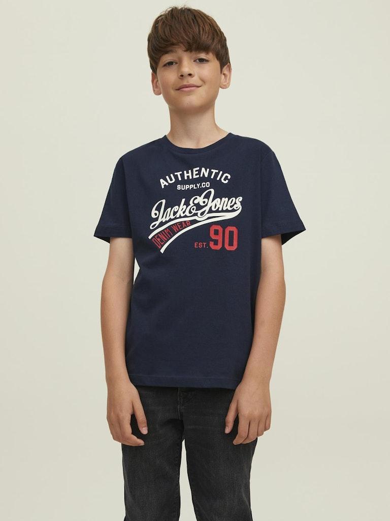 Jack & Jones Jungen T-Shirt JJETHAN TEE  SS CREW NE  3PK MP NOOS JNR