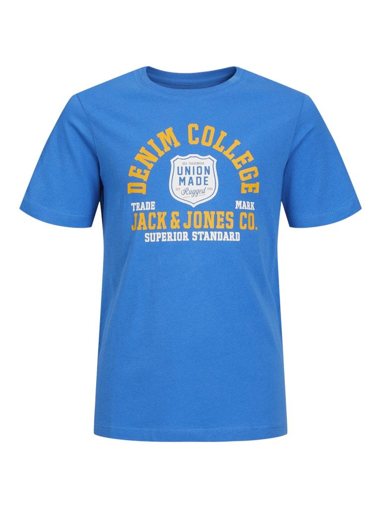 Jack & Jones Jungen T-Shirt JJELOGO TEE SS O-NECK 2COL AW22 NOOS JNR