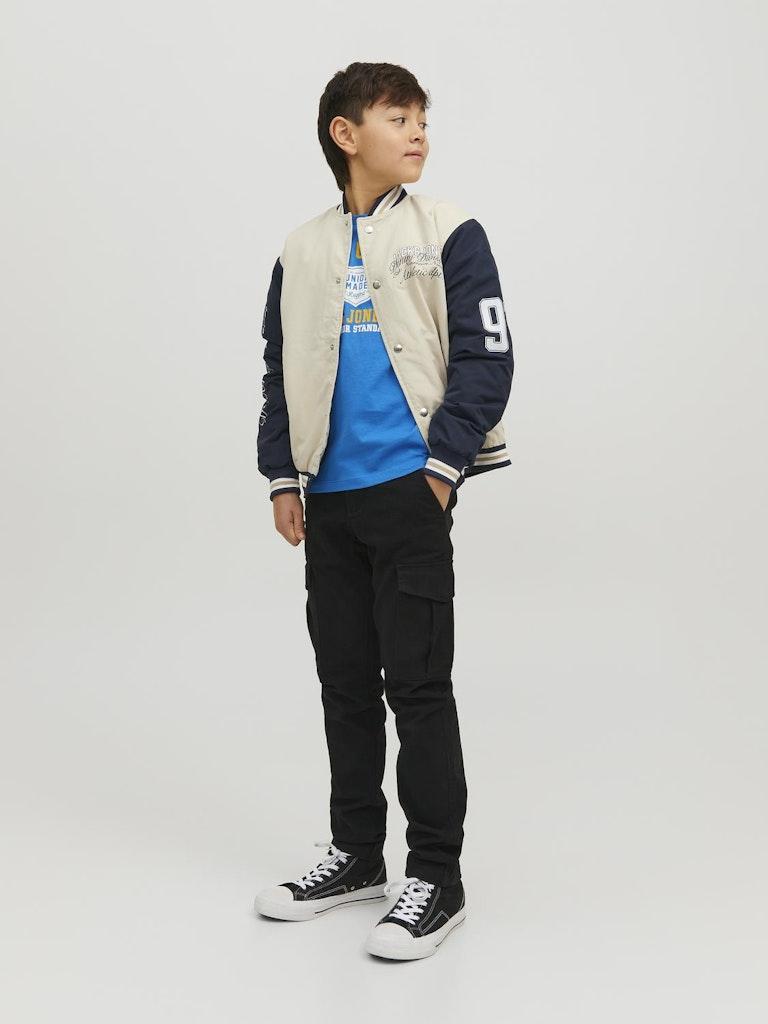 Jack & Jones Jungen T-Shirt JJELOGO TEE SS O-NECK 2COL AW22 NOOS JNR
