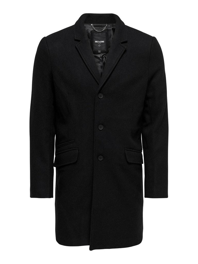 ONLY&SONS ONSJULIAN SOLID WOOL COAT  OTW