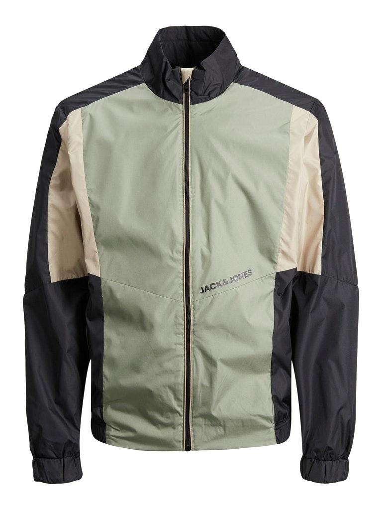 JACK&JONES JJIRODMAN BLOCKED TRACK JACKET ST LTN