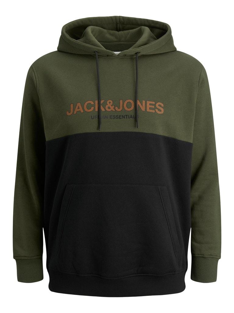 JACK&JONES JJEURBAN BLOCKING SWEAT HOOD NOOS PS