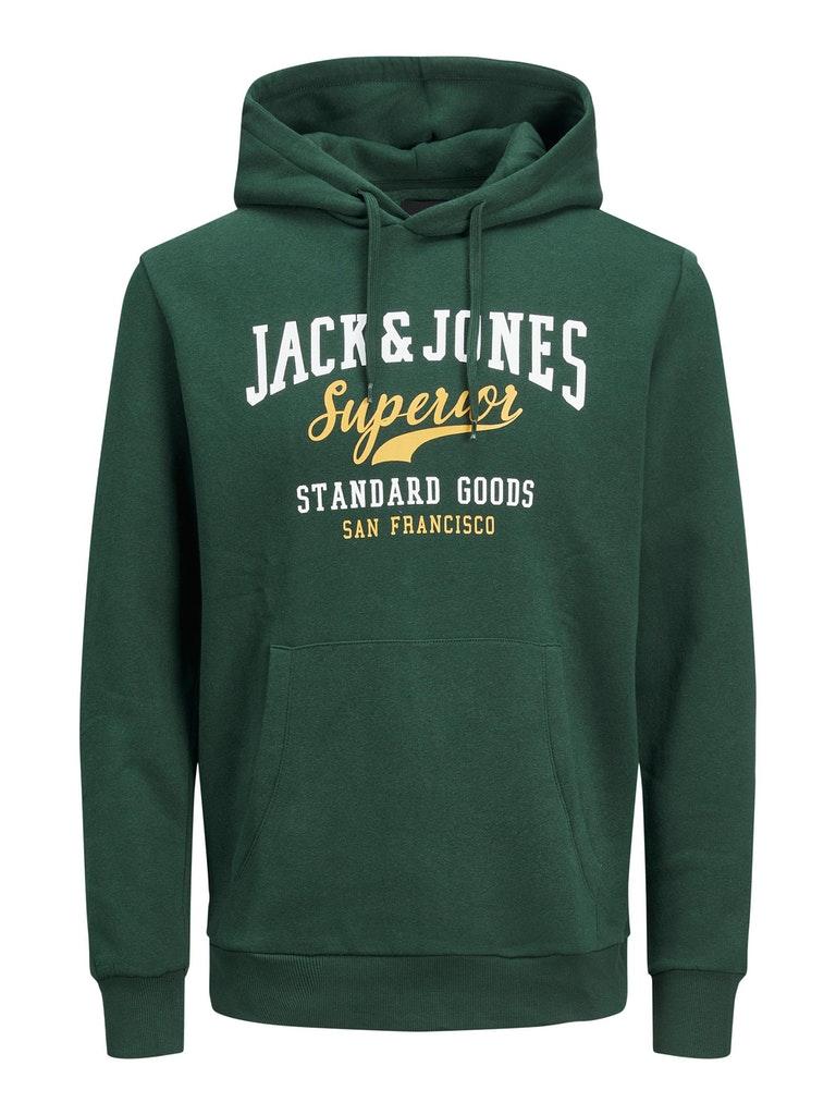 JACK&JONES JJELOGO SWEAT HOOD 2 COL 22/23 NOOS