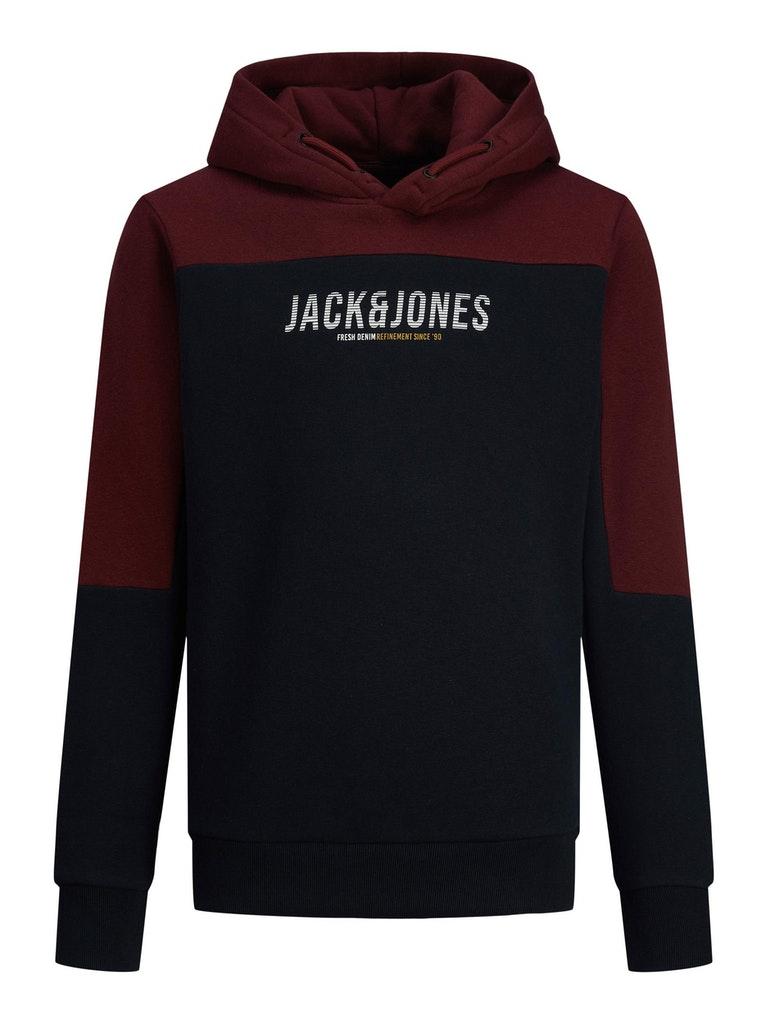 JACK&JONES JJEDAN BLOCKING SWEAT HOOD NOOS JNR