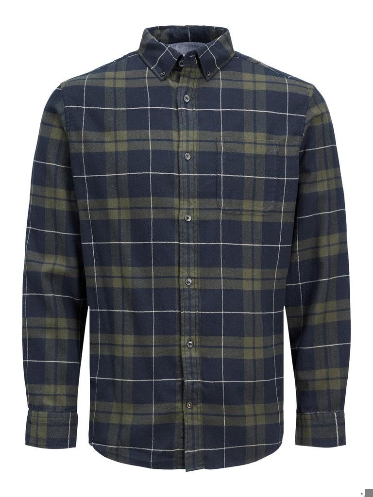 JACK&JONES JJECLASSIC CHECK SHIRT L/S AU22 SN