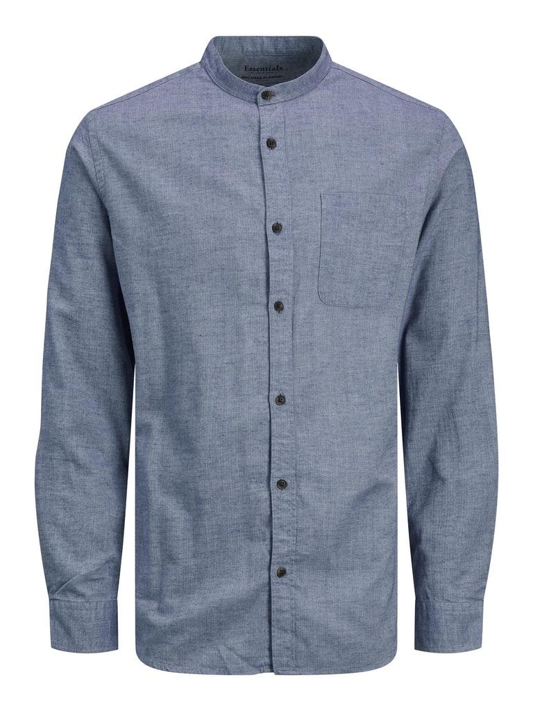 JACK&JONES JJEBAND MELANGE SHIRT L/S AU22 SN