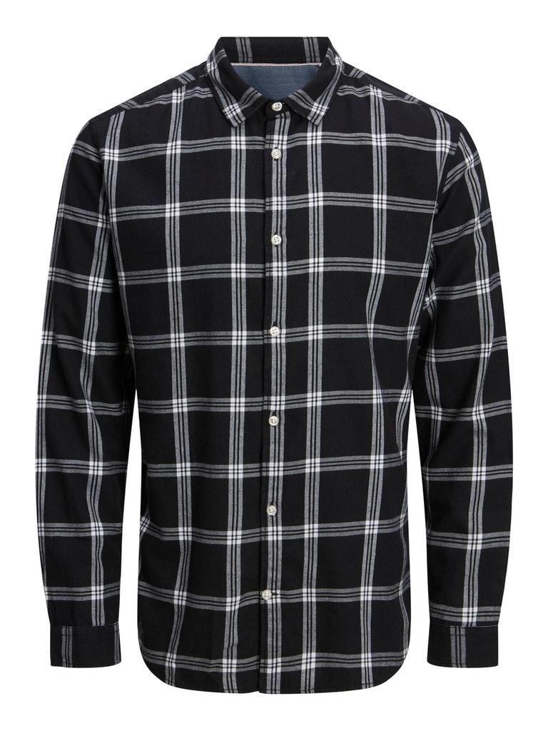 JACK&JONES JJEGINGHAM TWILL SHIRT L/S NOOS