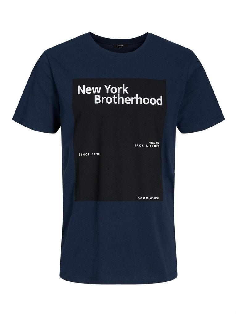 JACK&JONES JPRBLABROTHERHOOD SS TEE CREW NECK