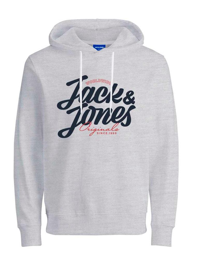 JACK&JONES JORLIST SWEAT HOOD AUT LN