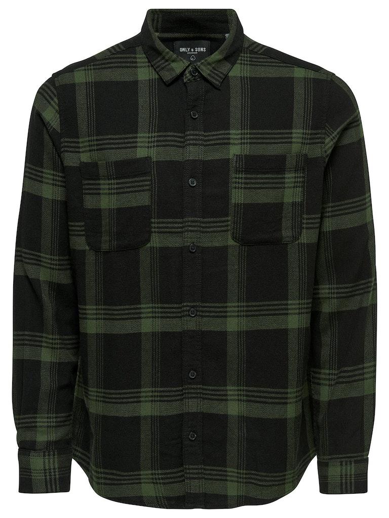 ONLY&SONS onsWILLEM LS CHECKED SHIRT NOOS