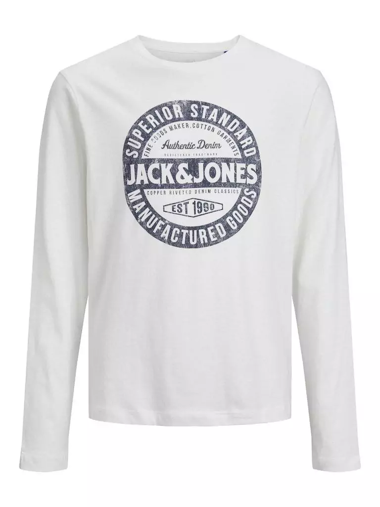 JACK&JONES JJEJEANS TEE LS O-NECK 23/24 NOOS JNR