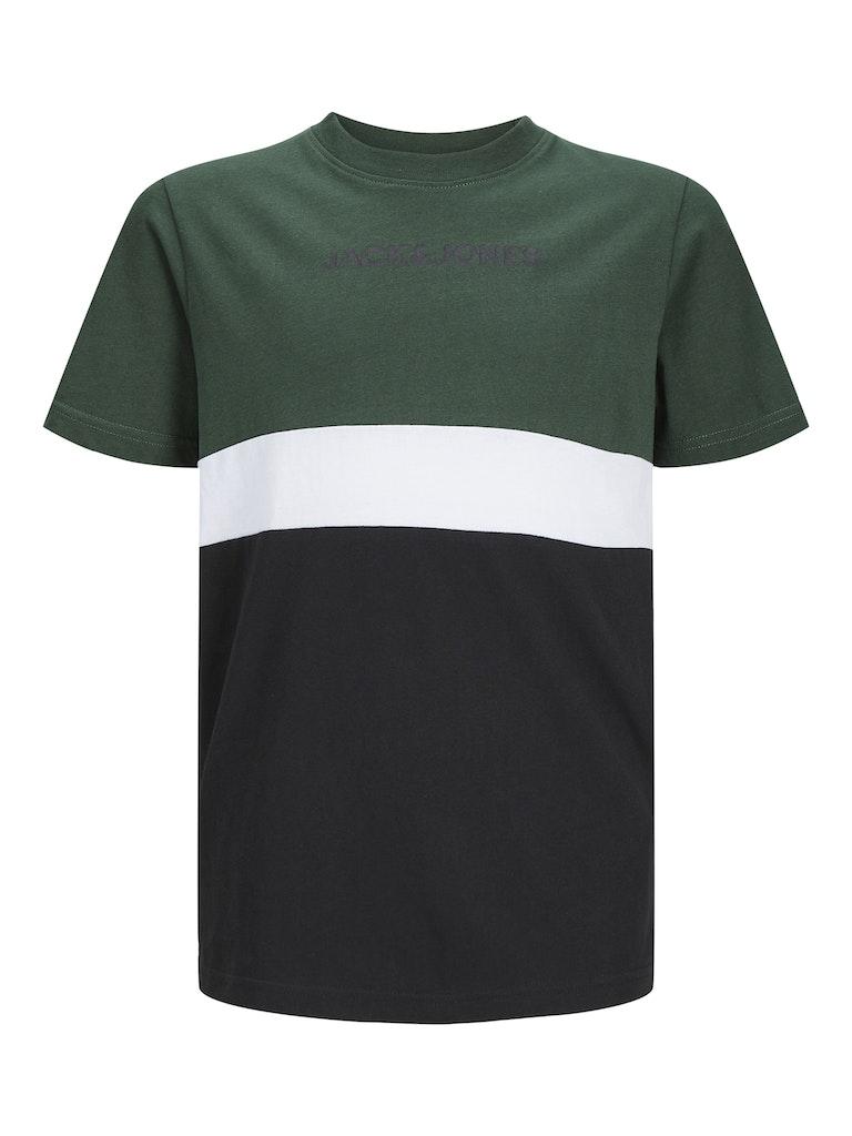 JACK&JONES JJEREID BLOCKING TEE SS SN JNR