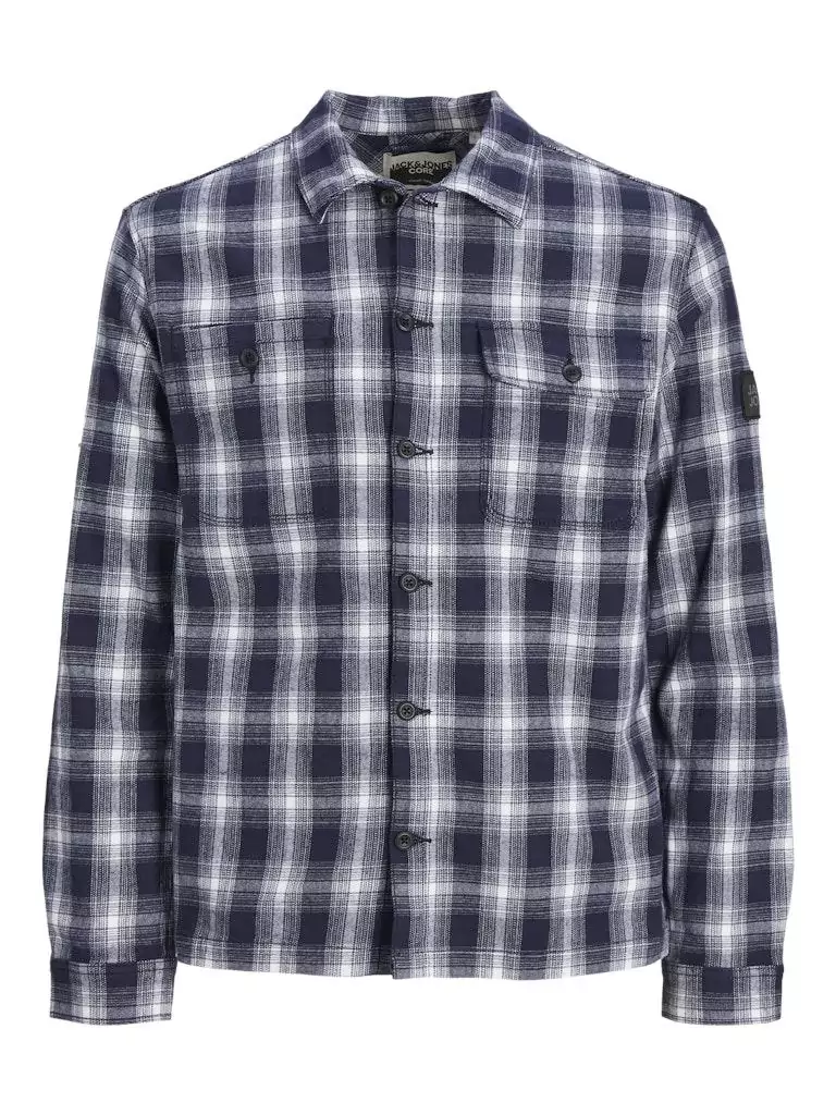 JACK&JONES JCOBEN CLASSIC CHECK OVERSHIRT LS  LN 22